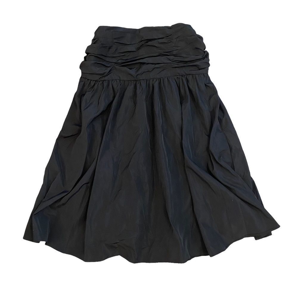 Free People strapless little black minidress